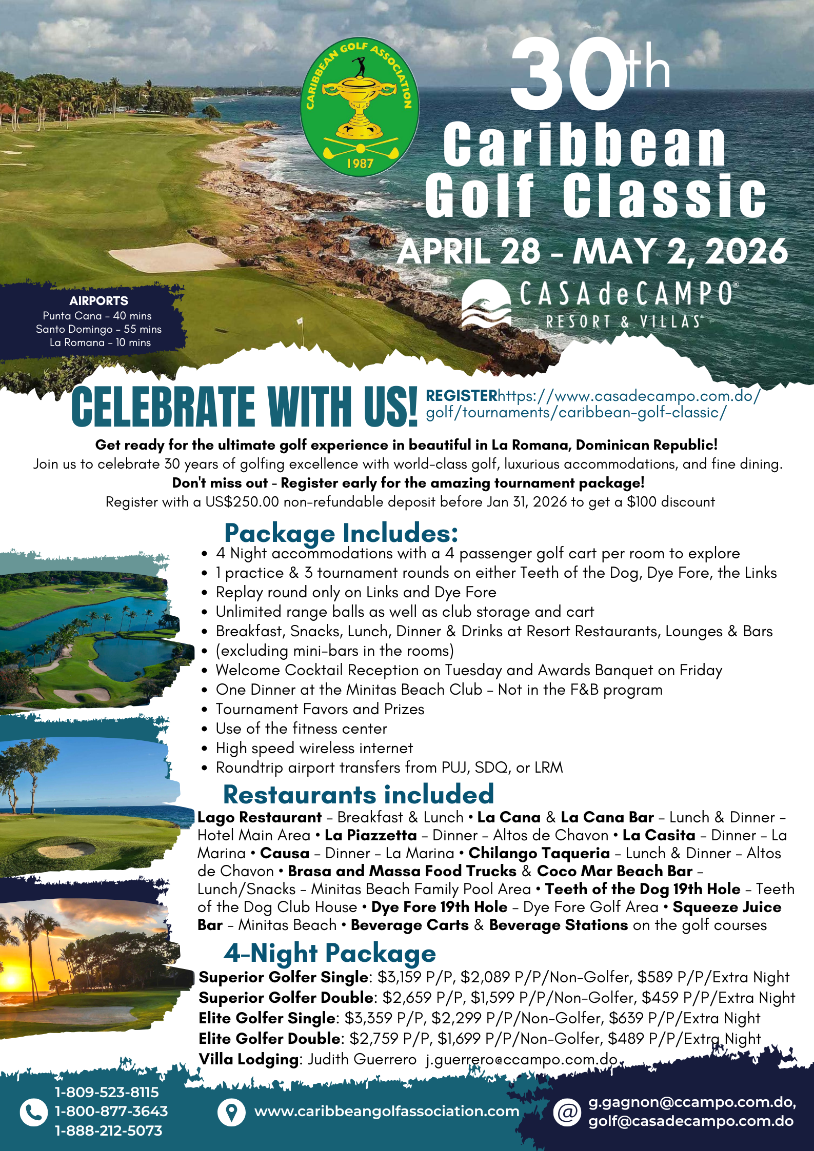 2026 CGA Classic flyer
